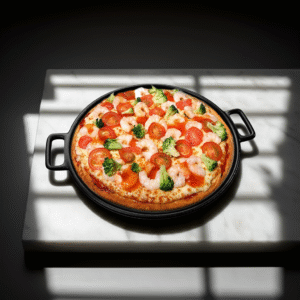 Cast Iron Pizza Pan – Crispy Crust Baking Pan