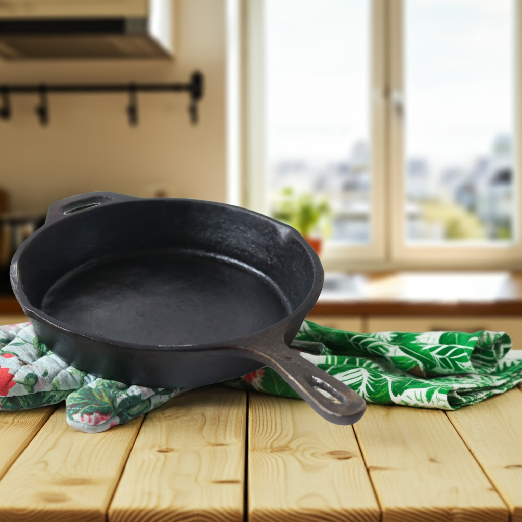 Small Cast Iron Skillet – Ideal for Eggs & Searing - Image 2