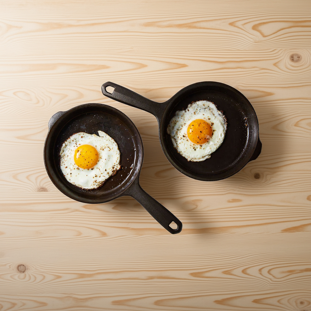 Small Cast Iron Skillet – Ideal for Eggs & Searing - Image 4
